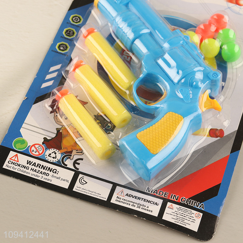 Online wholesale ping-pong soft bullet gun set