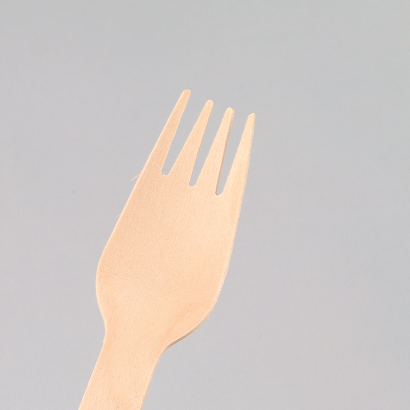 Low price wooden disposable fork dessert fork