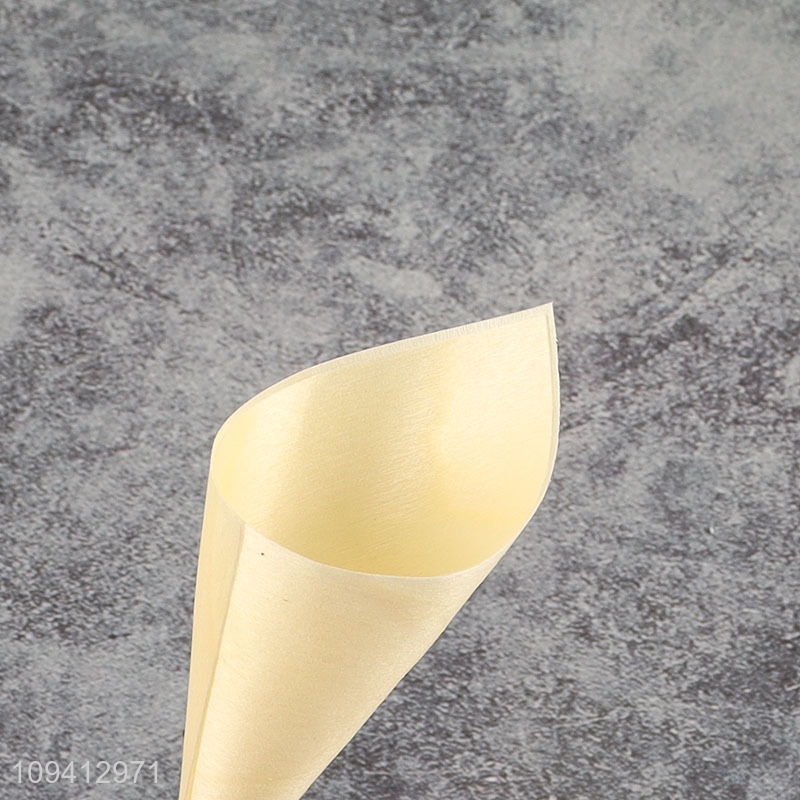 Online wholesale wooden disposable ice cream cup