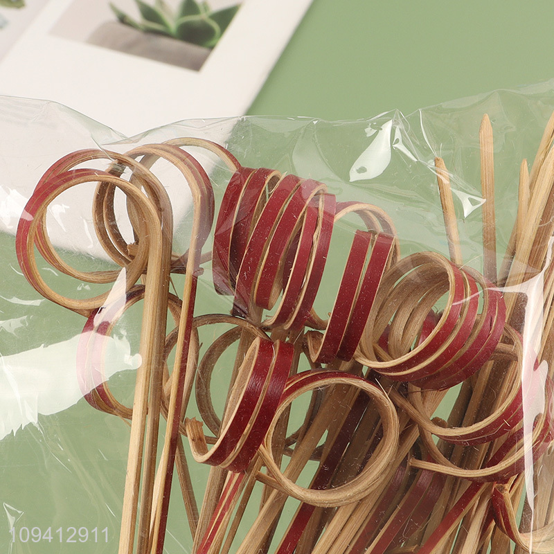Good selling wooden fruit picks cocktail picks