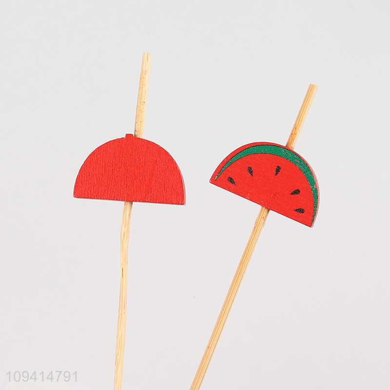 China products fruit skewers fruit picks for party supplies