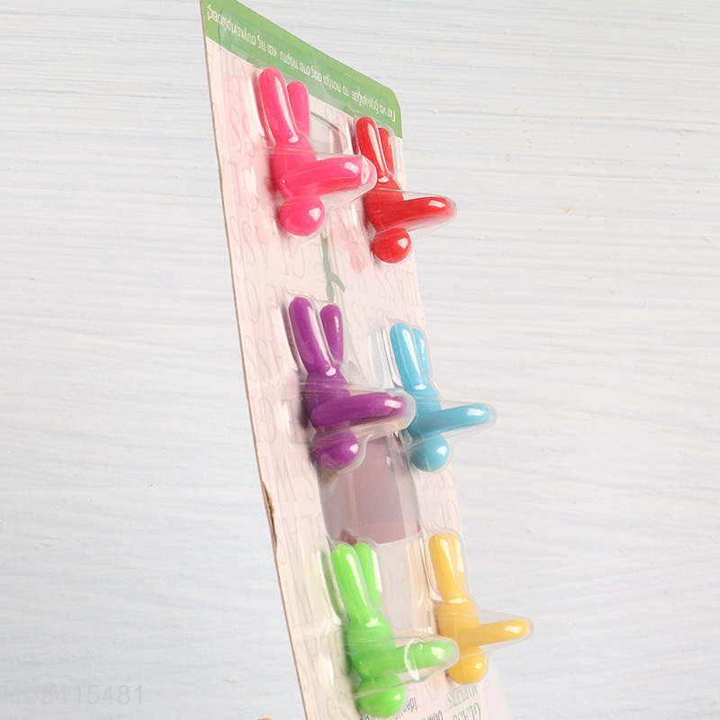 Low price 6pcs adjustable cable wire organizer