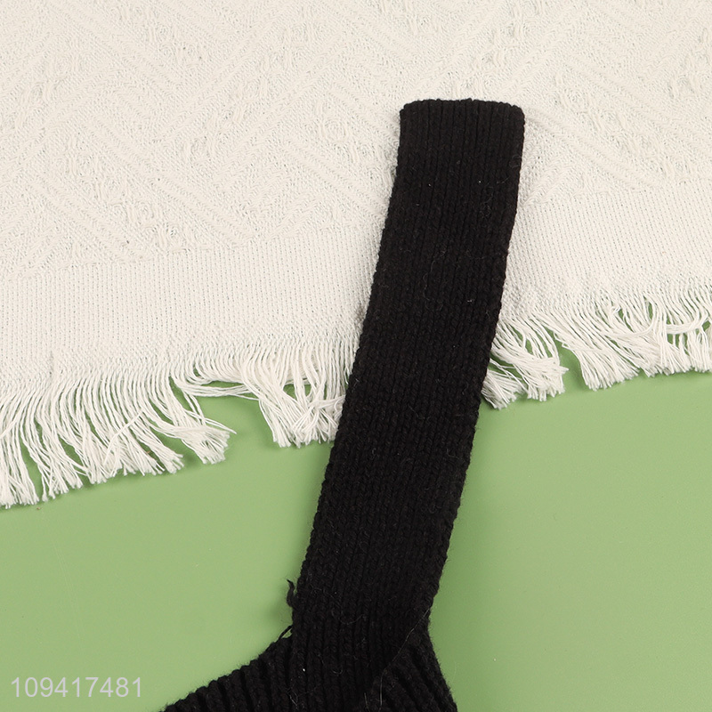 Online wholesale knitted hat earflap hat for winter