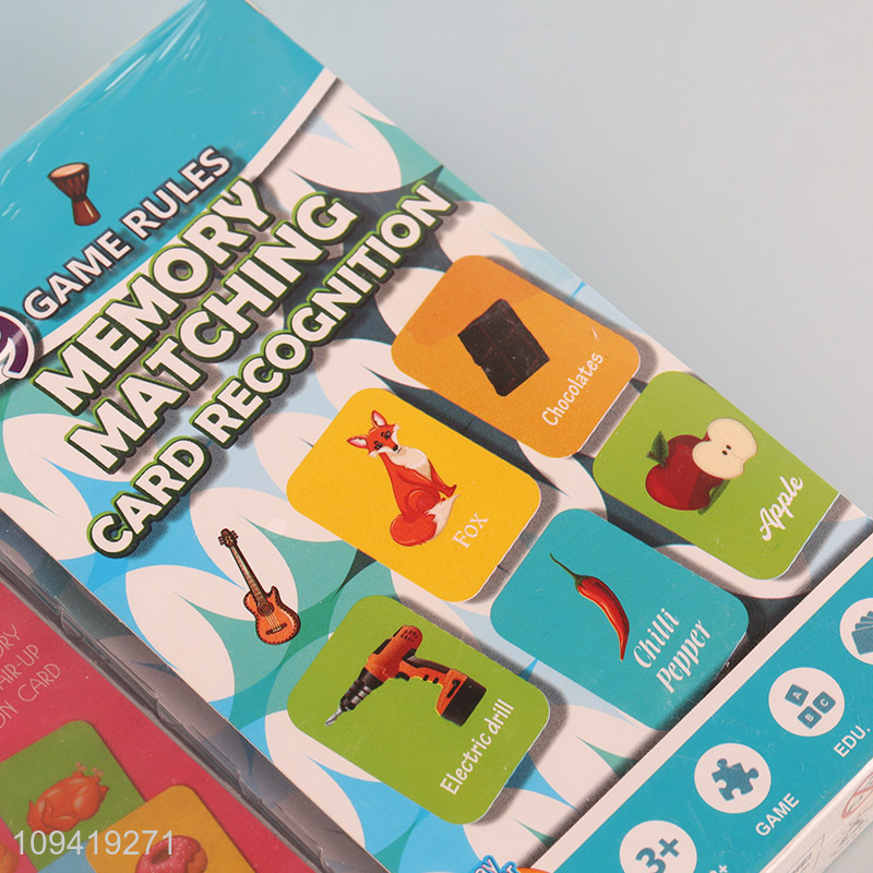 Good selling children educational memory matching games