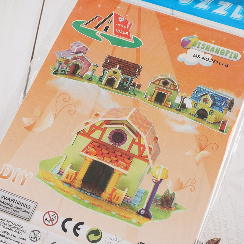 Children'S Handmade Assembly Toy 3D Puzzle