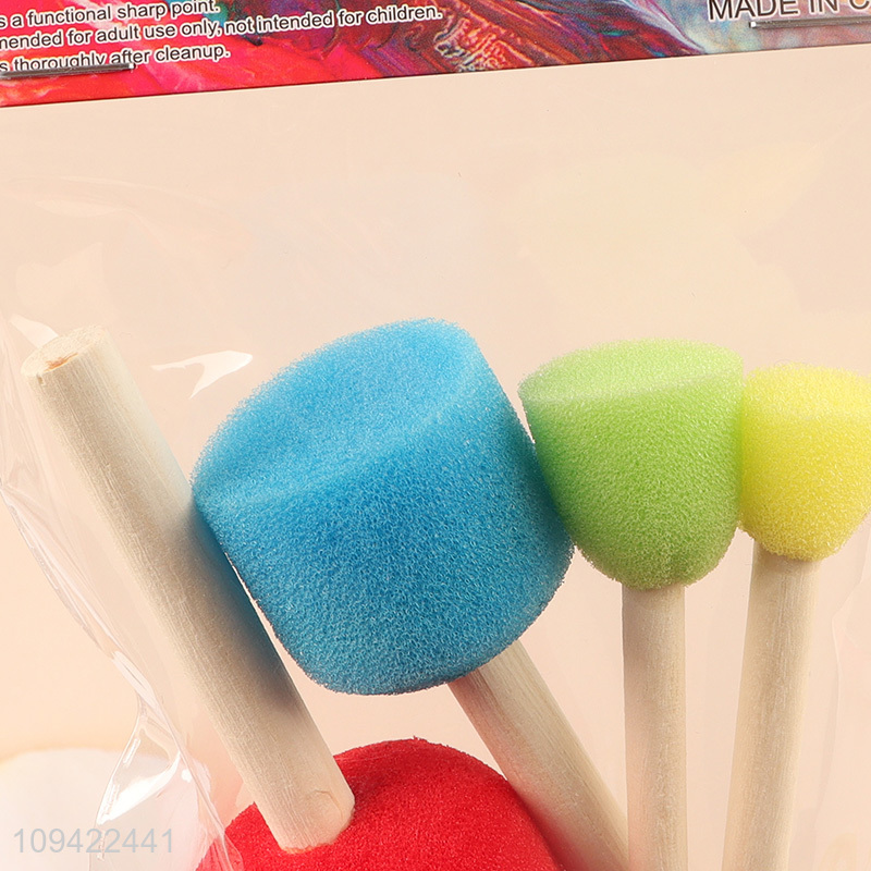 Hot items 4pcs pottery sponge stick tool set