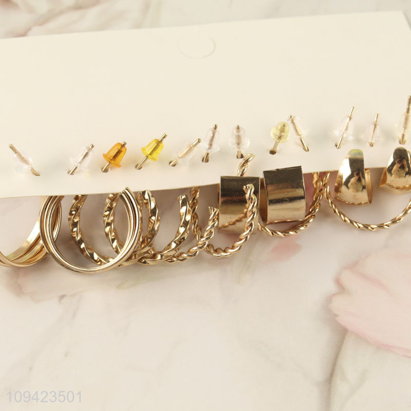 New style simple stylish women stud earring