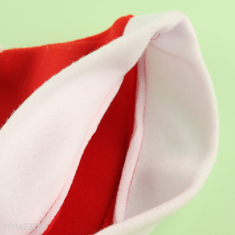 Hot sale christmas party supplies christmas hat