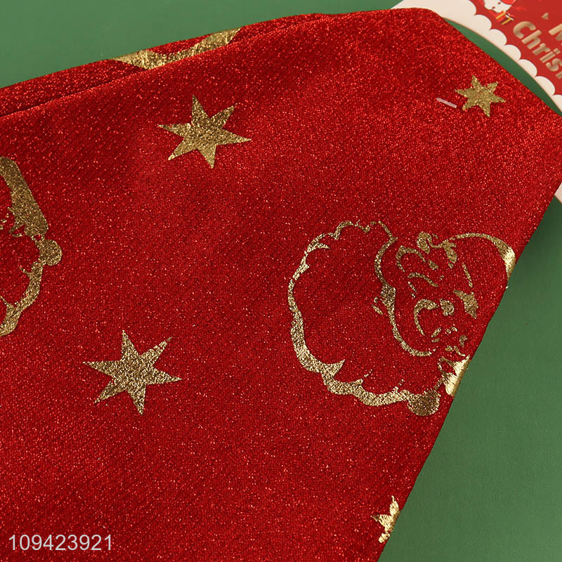 New arrival polyester santa hat for holiday