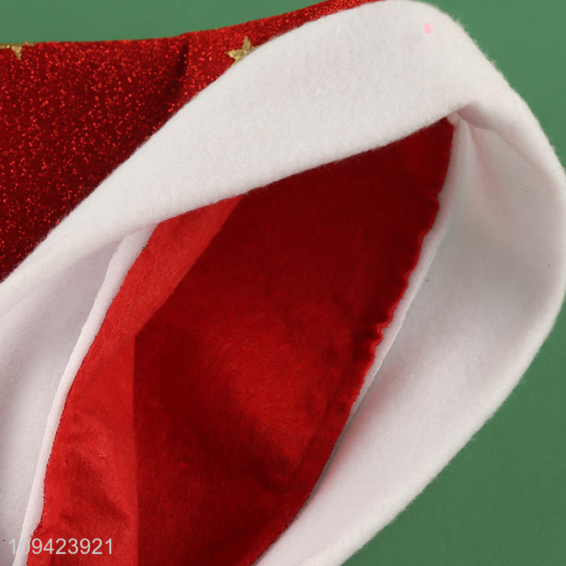 New arrival polyester santa hat for holiday