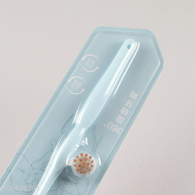 Custom 360 Degree Rotating Soft Bristle Toothbrush