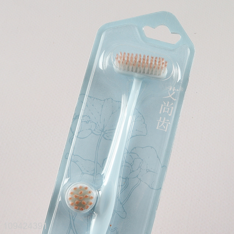 Custom 360 Degree Rotating Soft Bristle Toothbrush
