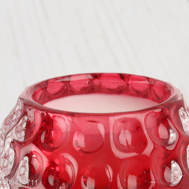 China products decorative glass cup candle scented candle