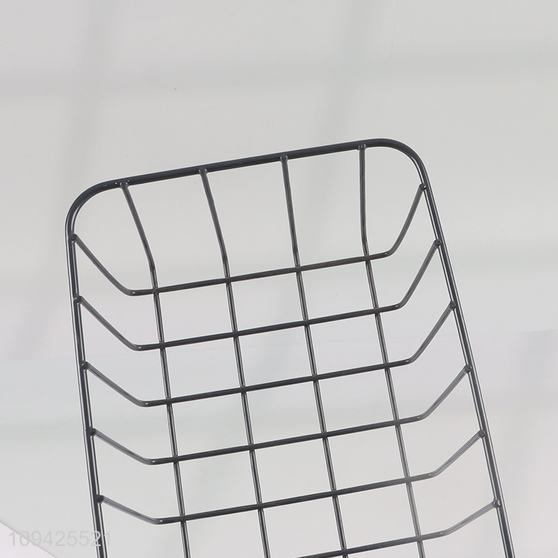 Good price storage basket hanging iron basket