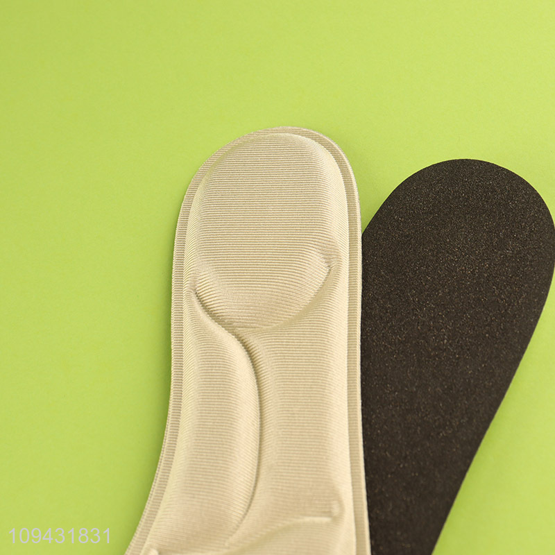China factory 4d sponge arch massage insole for women