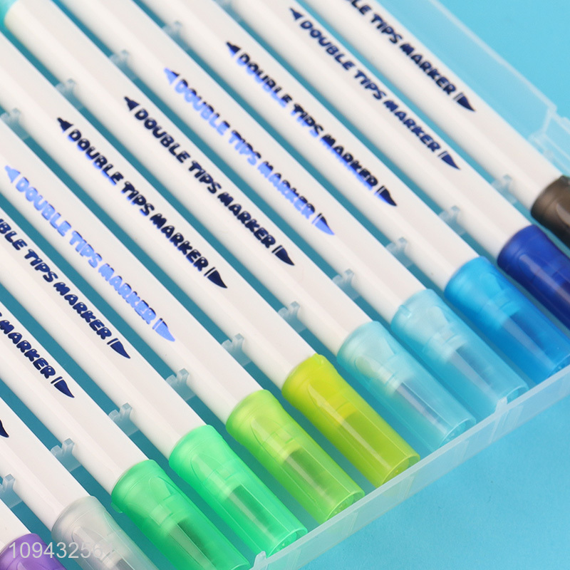 Factory supply washable soft tip marker pen for stationery
