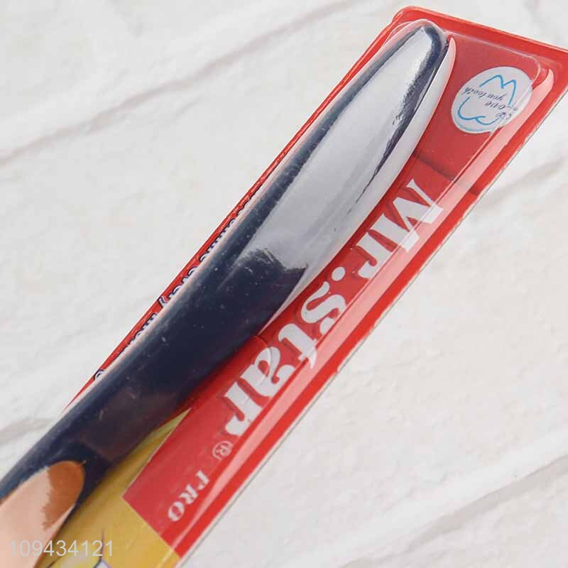 Good Quality Ergonomic Handle Medium Bristle Toothbrush