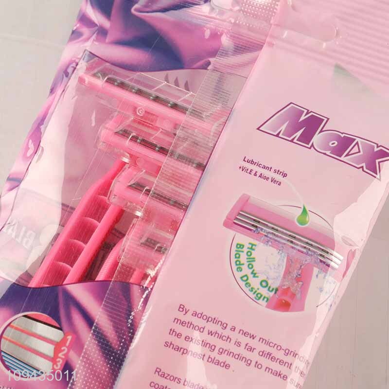 Custom Skin Care Shaving System Razor For Ladies