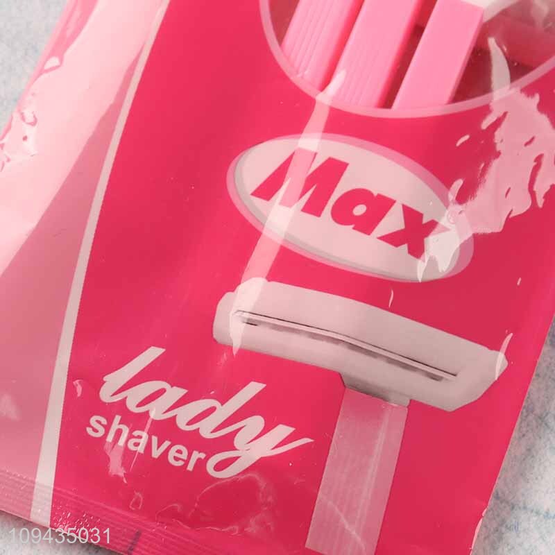 Fashion Lady Shaver Disposable Razors For Women