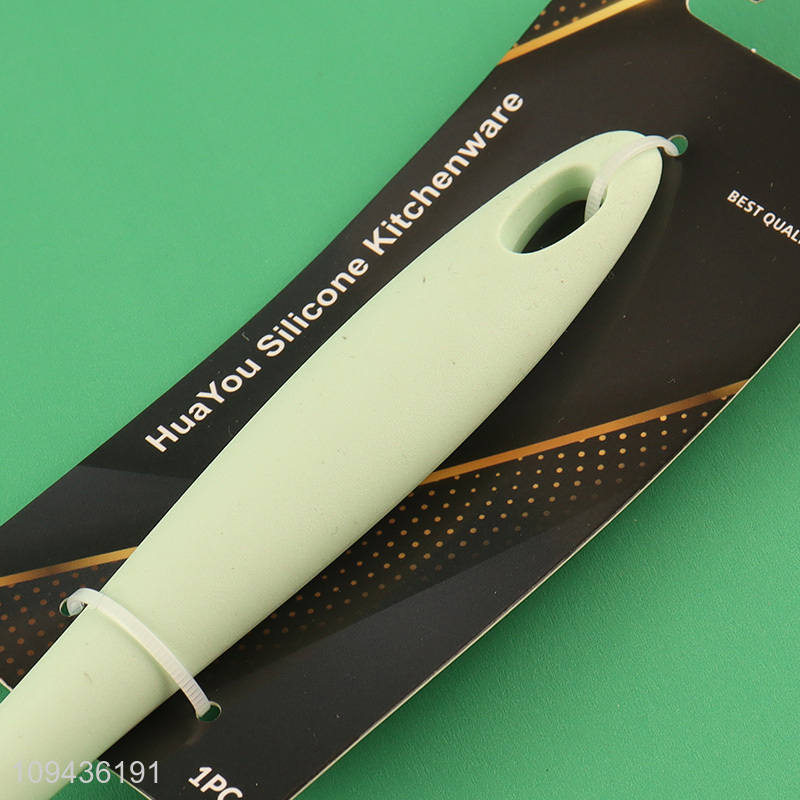 Factory direct sale silicone kitchen utensil slotted spatula