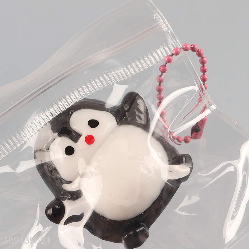China factory cartoon penguin tpr squeeze toys
