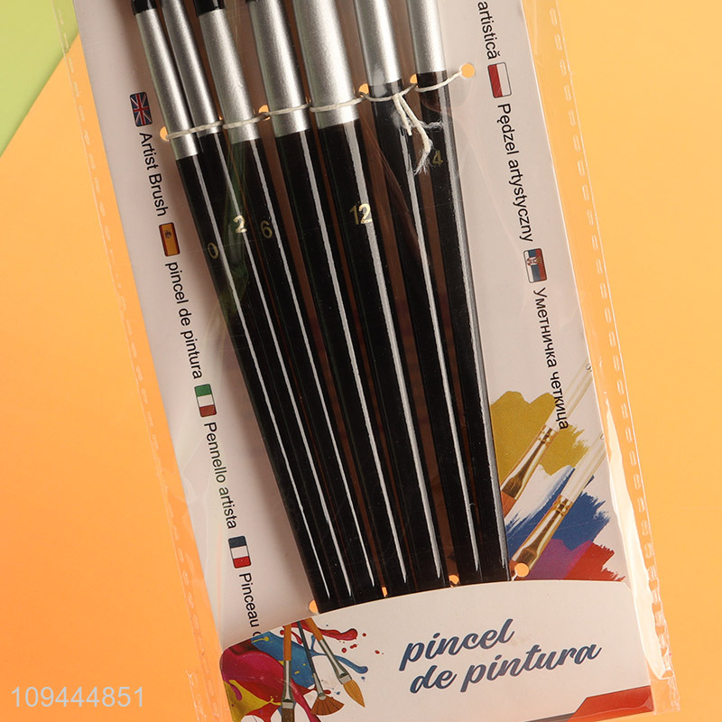 China factory artist paint brush set for watercolor