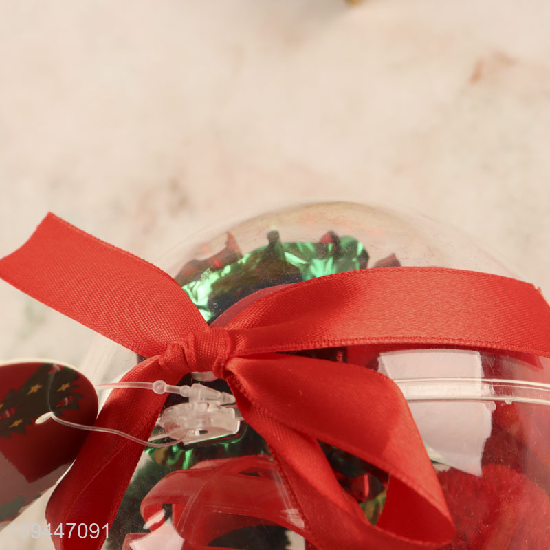 Top products christmas themed cat toy gift ball set