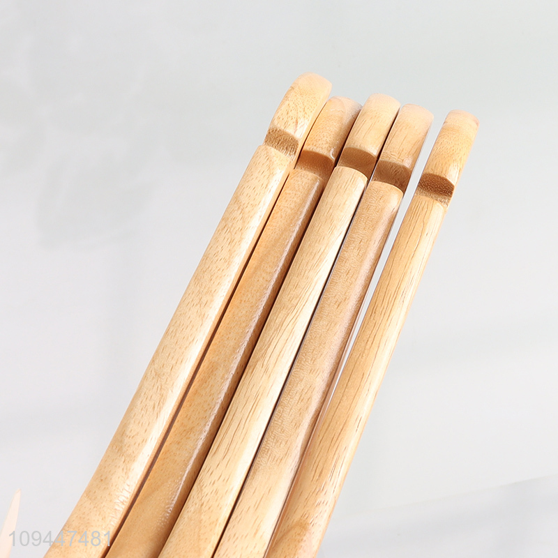 China factory natural wood clothes hanger coat hanger