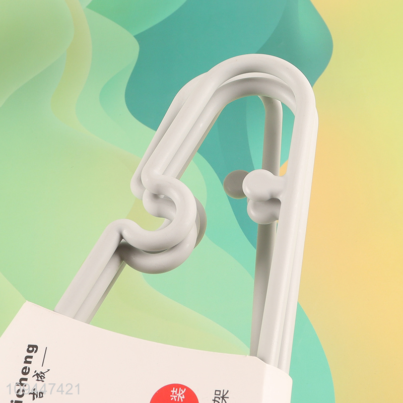 China wholesale 5pcs clothes hanger coat hanger set