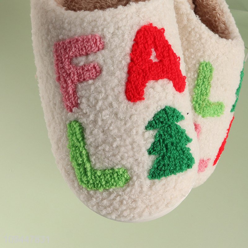 New arrival christmas home slippers floor slippers