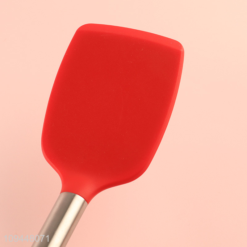 China wholesale silicone kitchen utensil cooking spatula