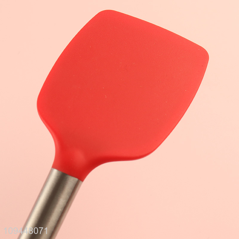 China wholesale silicone kitchen utensil cooking spatula