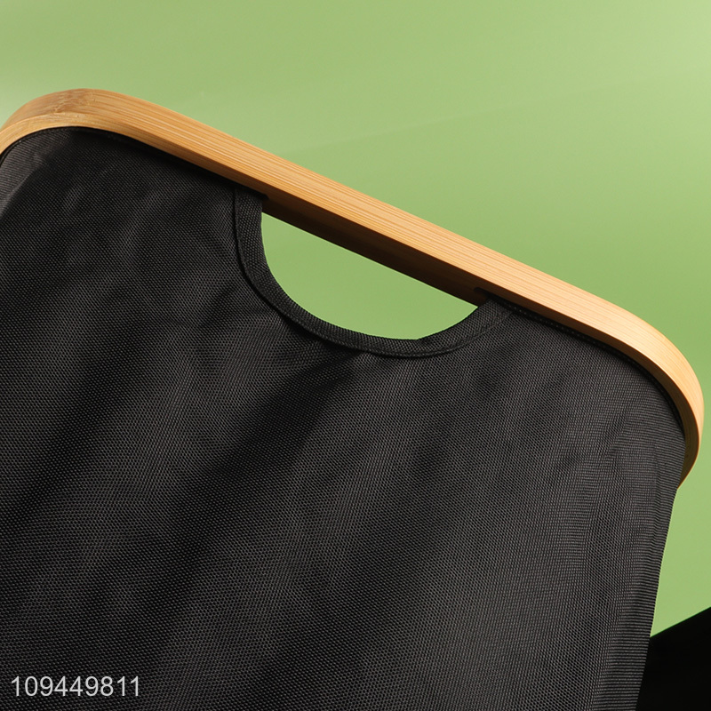 Latest products   black large capacity polyester storage basket