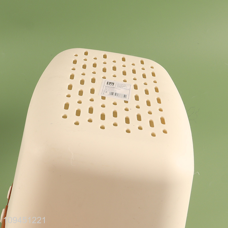 China wholesale household plastic storage basket with handle