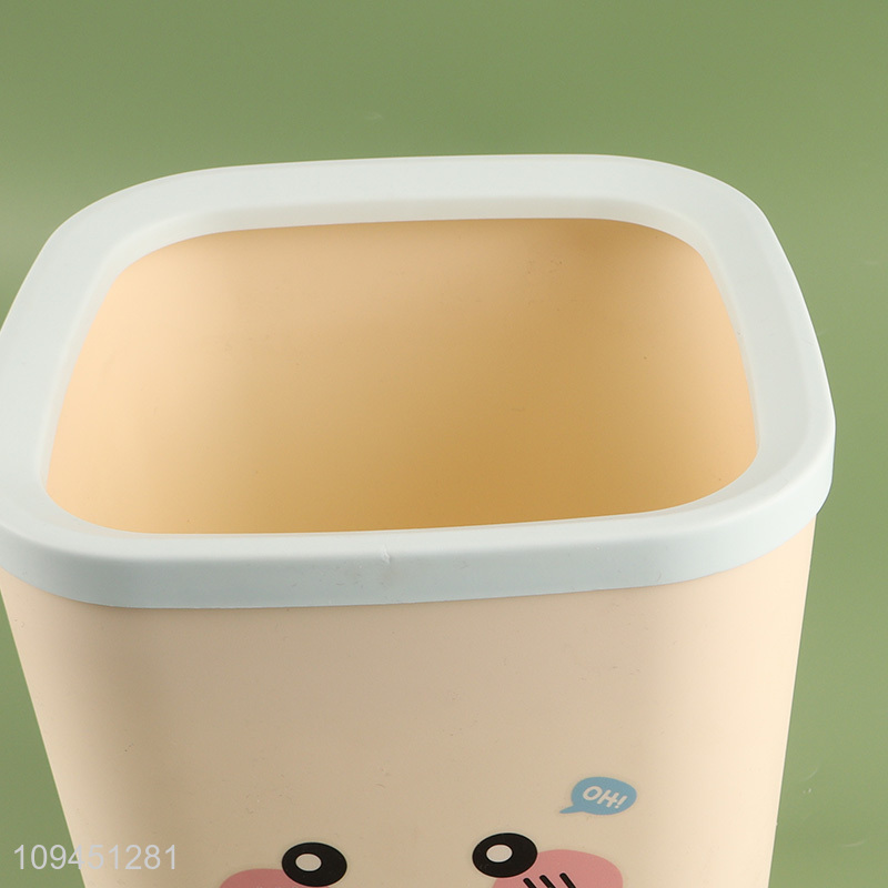 Top products household cartoon waste bin trash can