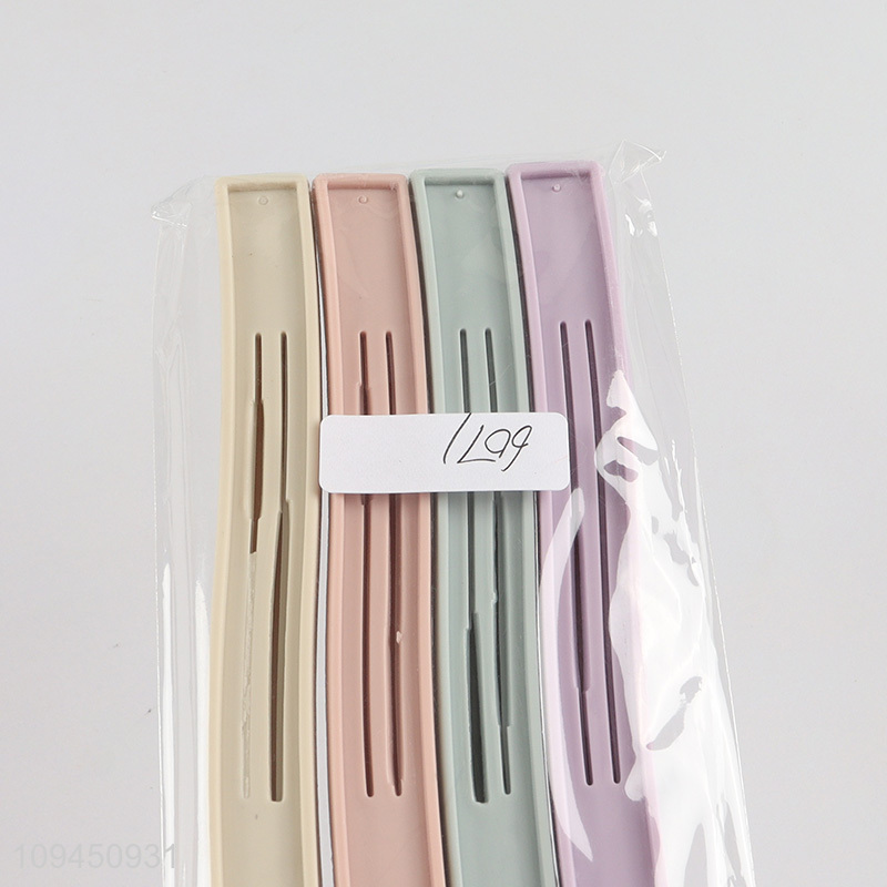 Low price 4pcs snack bag sealing clips for household