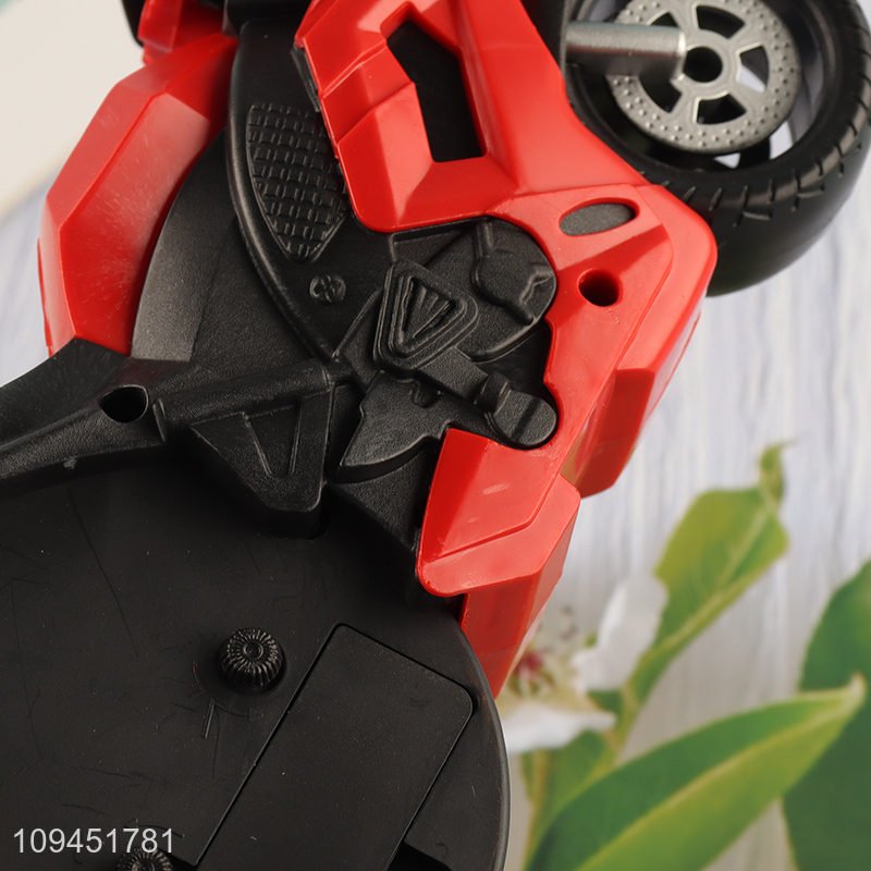 Best quality tabletop decor motorcycle shape alarm clock