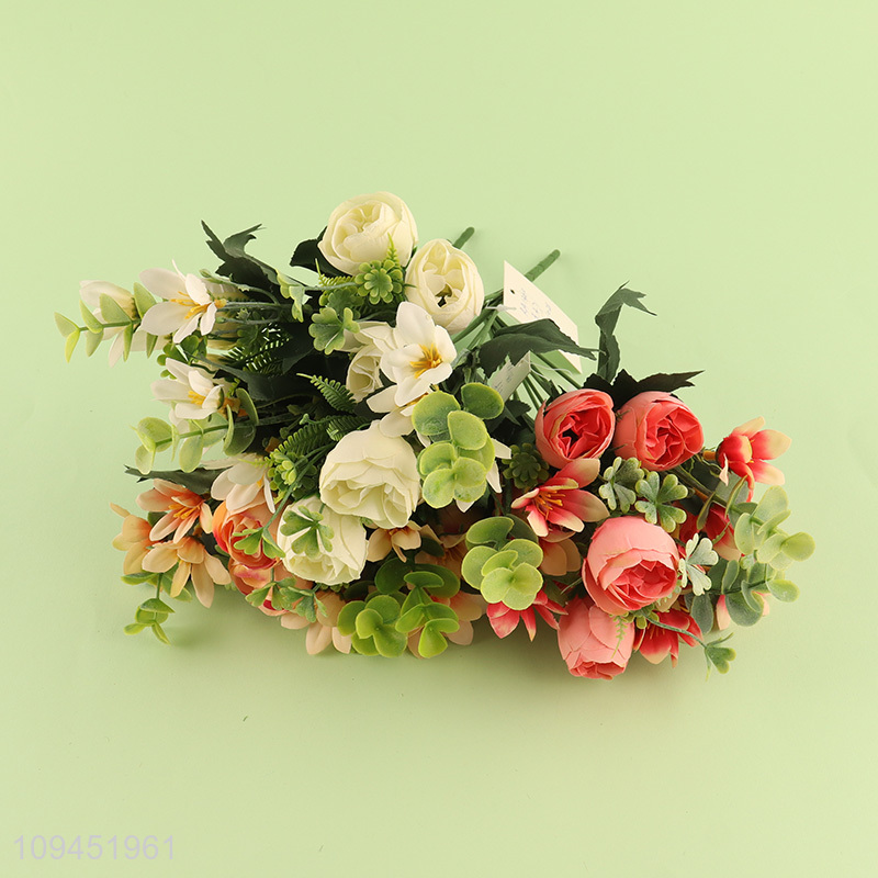 Latest products   durable polyester fake flower decor