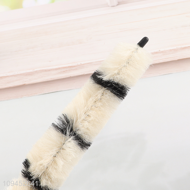 Top products wooden handle flexible wool pipe cleaning brush