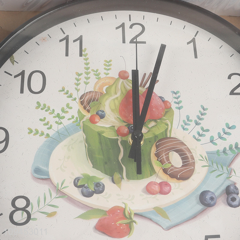Low price modern round hanging wall clock