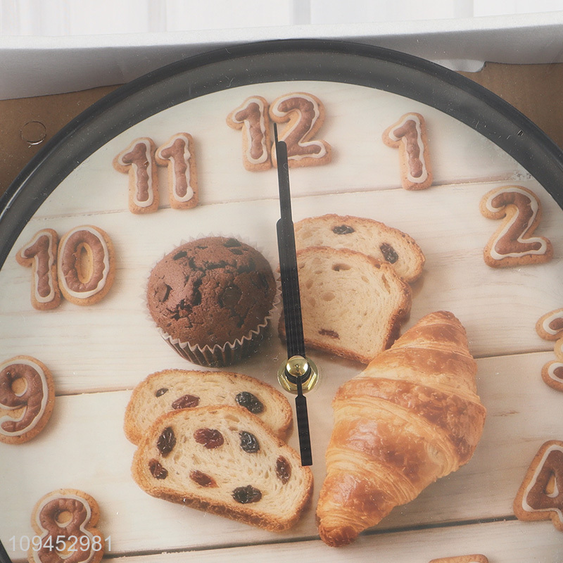 Hot selling round home decor wall clock