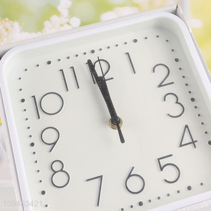 Latest products white wall clocks hanging clocks