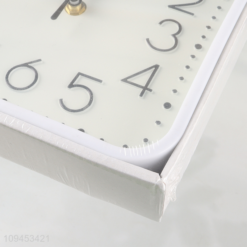 Latest products white wall clocks hanging clocks