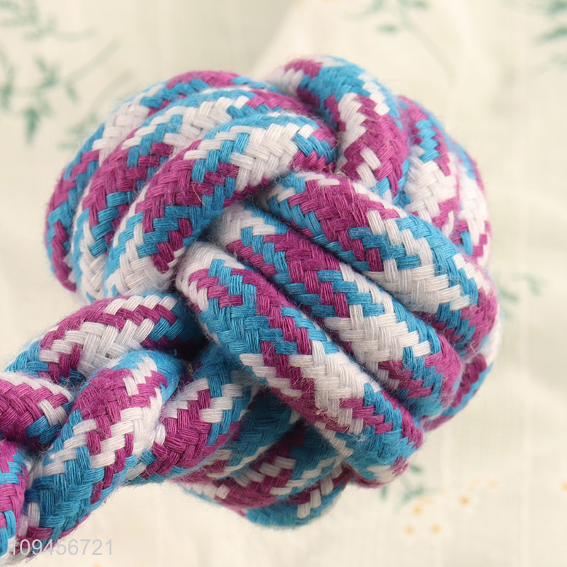 Good selling cotton rope pet chew toys wholesale