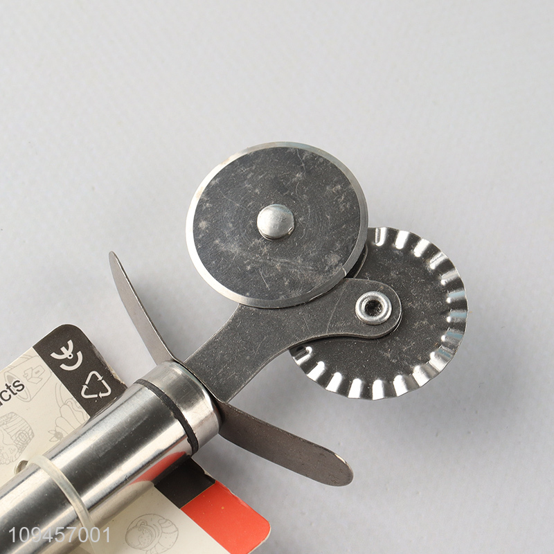New arrival  double wheel pizza wheel pizza cutter