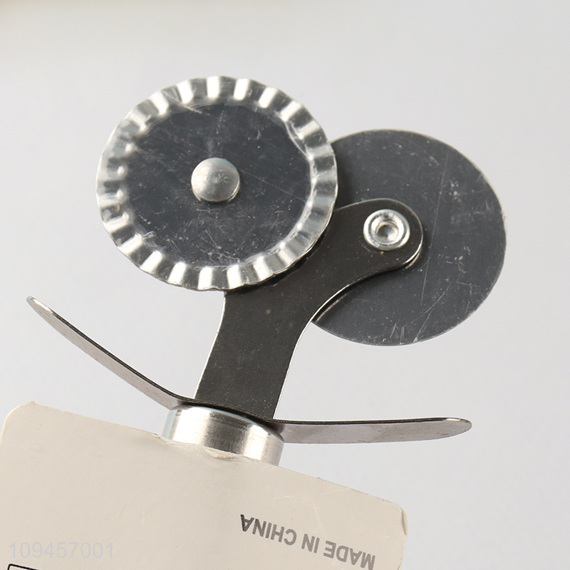 New arrival  double wheel pizza wheel pizza cutter