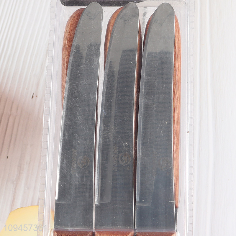 Hot selling stainless steel 6pcs kitchen knife set