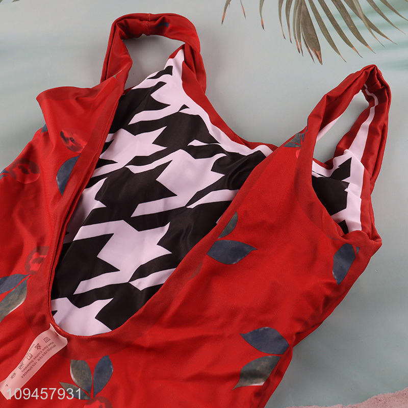 Top sale summer girls outdoor swimming swimwear