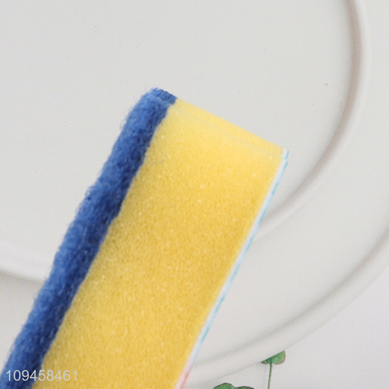 Hot selling dishwashing scrub sponge for kitchen