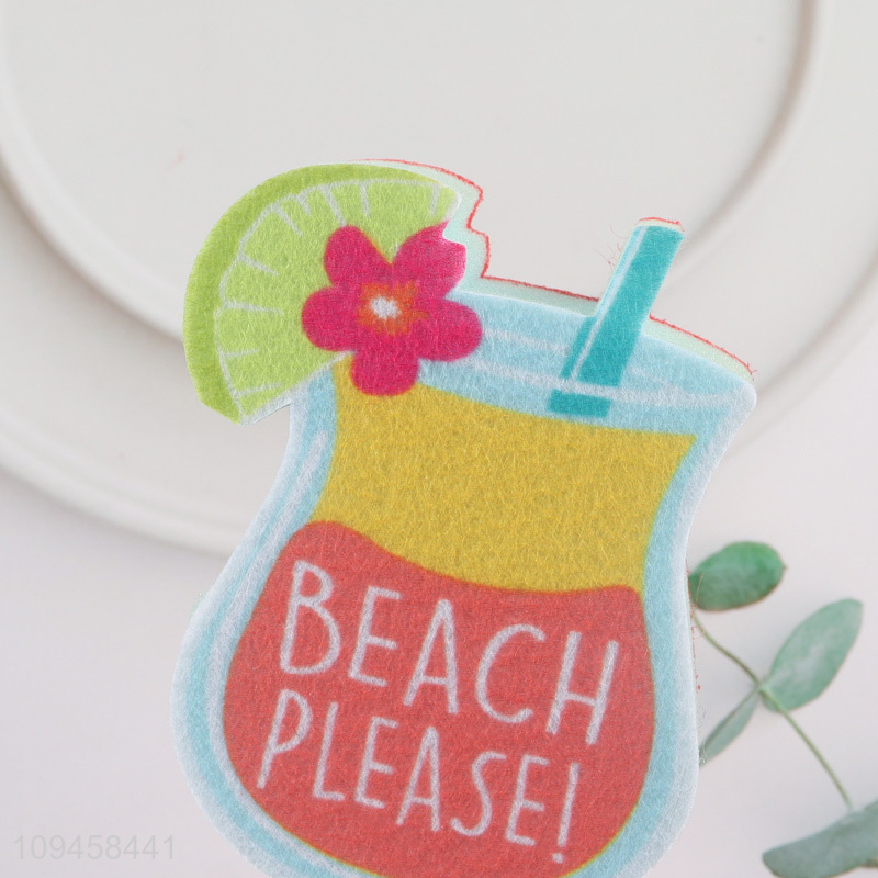 Hot sale cocktail shaped cleaning sponge for kitchen